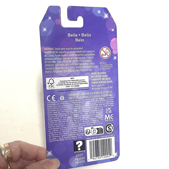 Disney Princess Mattel Dolls Belle New in Packaging - Picture 3 of 3